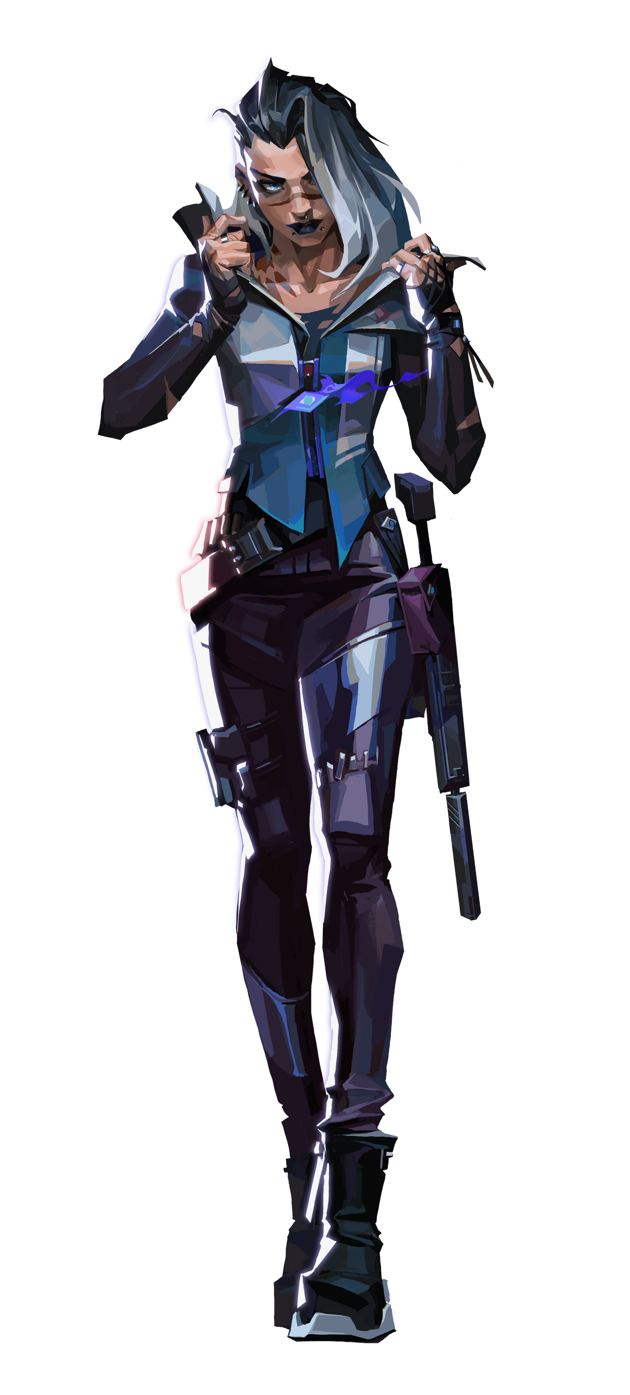 Fade Portrait - Turkish bounty hunter from Valorant